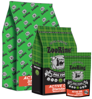 ZooRing корм для собак, Active Dog (Актив Дог) Стандарт Мясной микс.  25/13, 10 кг
