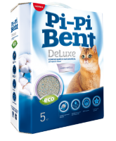 Наполнитель для туалета Pi-Pi Bent DeLuxe Clean cotton 5 кг