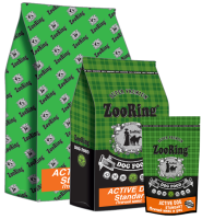 ZooRing корм для собак, Active Dog (Актив Дог) Стандарт Птичий микс  25/13, 2 кг