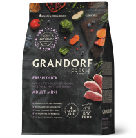 Grandorf fresh Dog Сухой корм для собак  Adult MINI Duck&Sweet Potato 3 кг