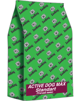 ZooRing корм для собак, Active Dog Max (Актив Дог Макси) Стандарт Птичий микс 25/13, 20 кг