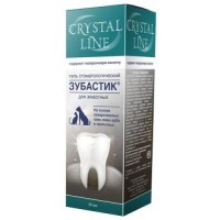 CRYSTAL LINE Зубастик Гель стоматологический д/обработки полости рта 30мл*50