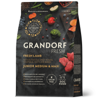 Grandorf fresh Junior Сухой корм для Щенков MED&MAXI Lamb&Sweet Potato 3 кг
