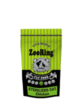 ZooRing корм для кошек Sterilized Cat Chicken ( Для стерилизованных Цыпленок) 350 гр