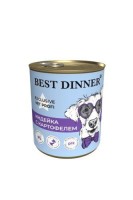 Best Dinner Exclusive Vet Profi Urinary кон.для собак Индейка с картофелем 340гр