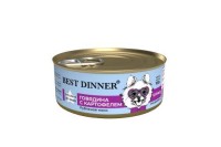 Best Dinner Exclusive Vet Profi Urinary кон.для собак Говядина с картофелем 100гр