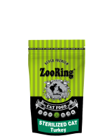 ZooRing корм для кошек Sterilized Cat Turkey ( Для стерилизованных Индейка) 350 гр