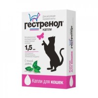 (LL) Гестренол контрацептив капли д/кошек 1,5мл*20 (аналог Секс-барьера)