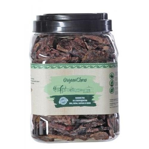 176701 ORGANIC CHEW Лакомство д/собак ЛЕГКОЕ (субпродукт конский туба ш шт х 300 гр)*6