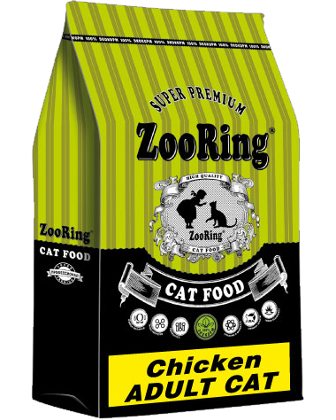 ZooRing Adult Cat Chicken Цыпленок Корм сухой для кошек