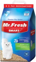 Mr.Fresh SMART 18л/8,8 кг наполнитель для длинношёрстных кошек