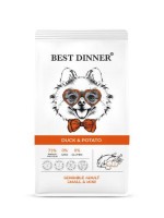 Best Dinner Sensible Корм сухой корм для собак мелких пород с Уткой и картофелем 1,5кг