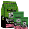 ZooRing корм для собак, Mini Active Dog (Мини Актив Дог)  мясо молодых бычков  и рис. 24/12 , 2 кг
