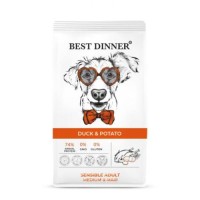Best Dinner Sensible Корм сухой корм для собак средних и крупных пород с Уткой и картофелем 3кг
