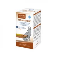 (LL) 633009/1088 Пчелодар Pchelodar Professional Гепатолюкс суспензия для средних и крупных пород собак. Гепатопротектор.  (1мл на 20кг) 50мл*10