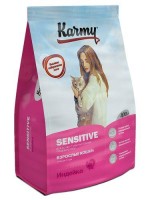 KARMY 7019/5420 сухой корм  Сенситив для кошек с чувствительным пищеварением Индейка 400гр